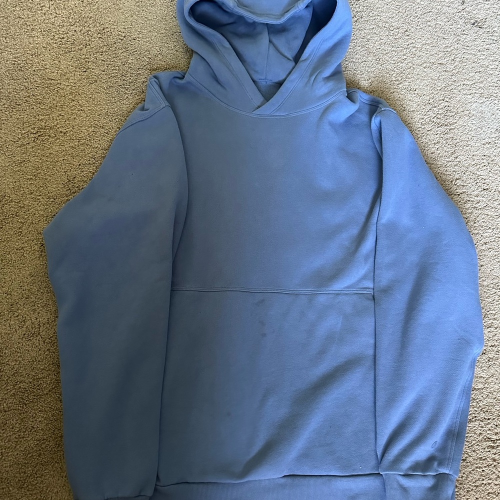 lululemon athletica Men's Blue Hoodie - Picture 2 of 6